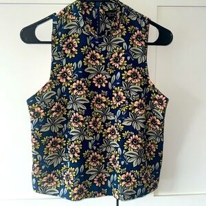 Floral Sleeveless Top
